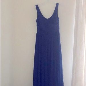 Jcrew long 100% silk dress